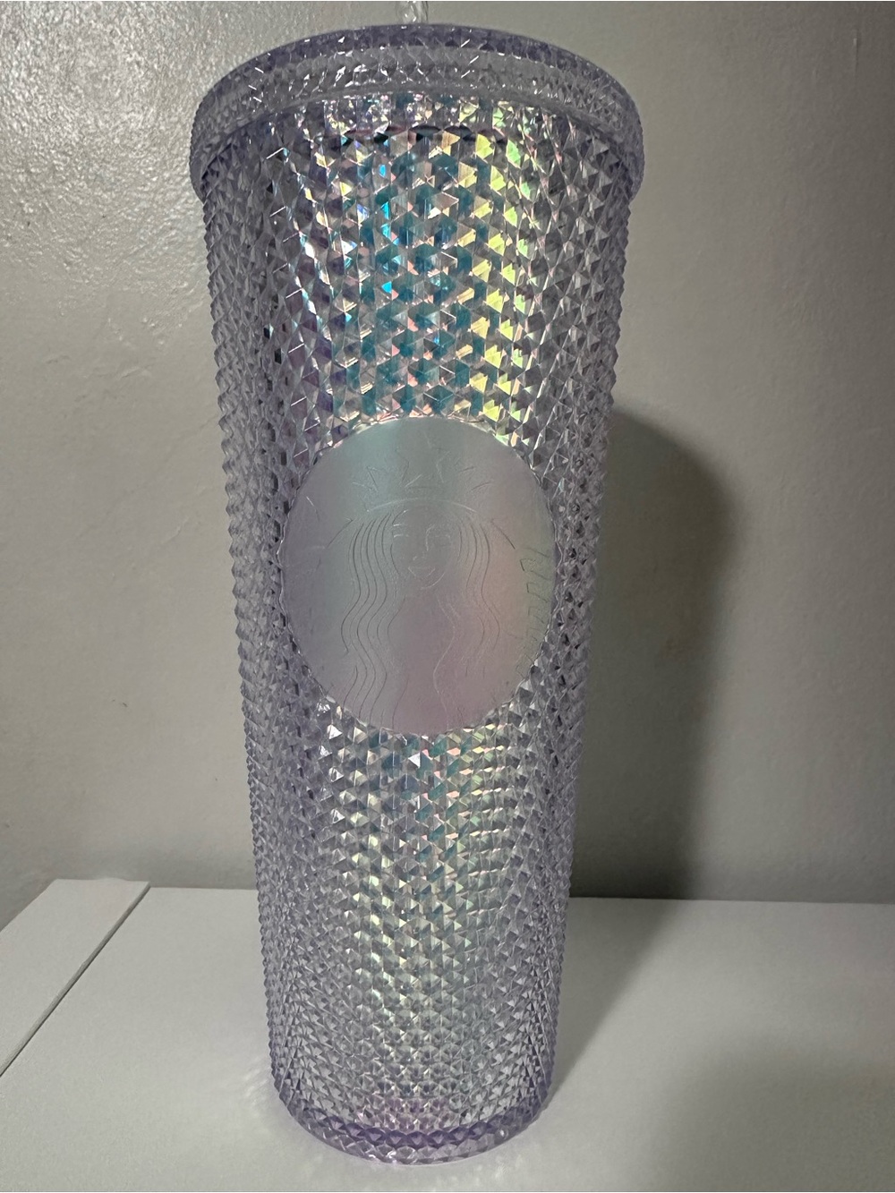 Starbucks 2023 Iridescent Rainbow Studded venti 24oz Tumbler